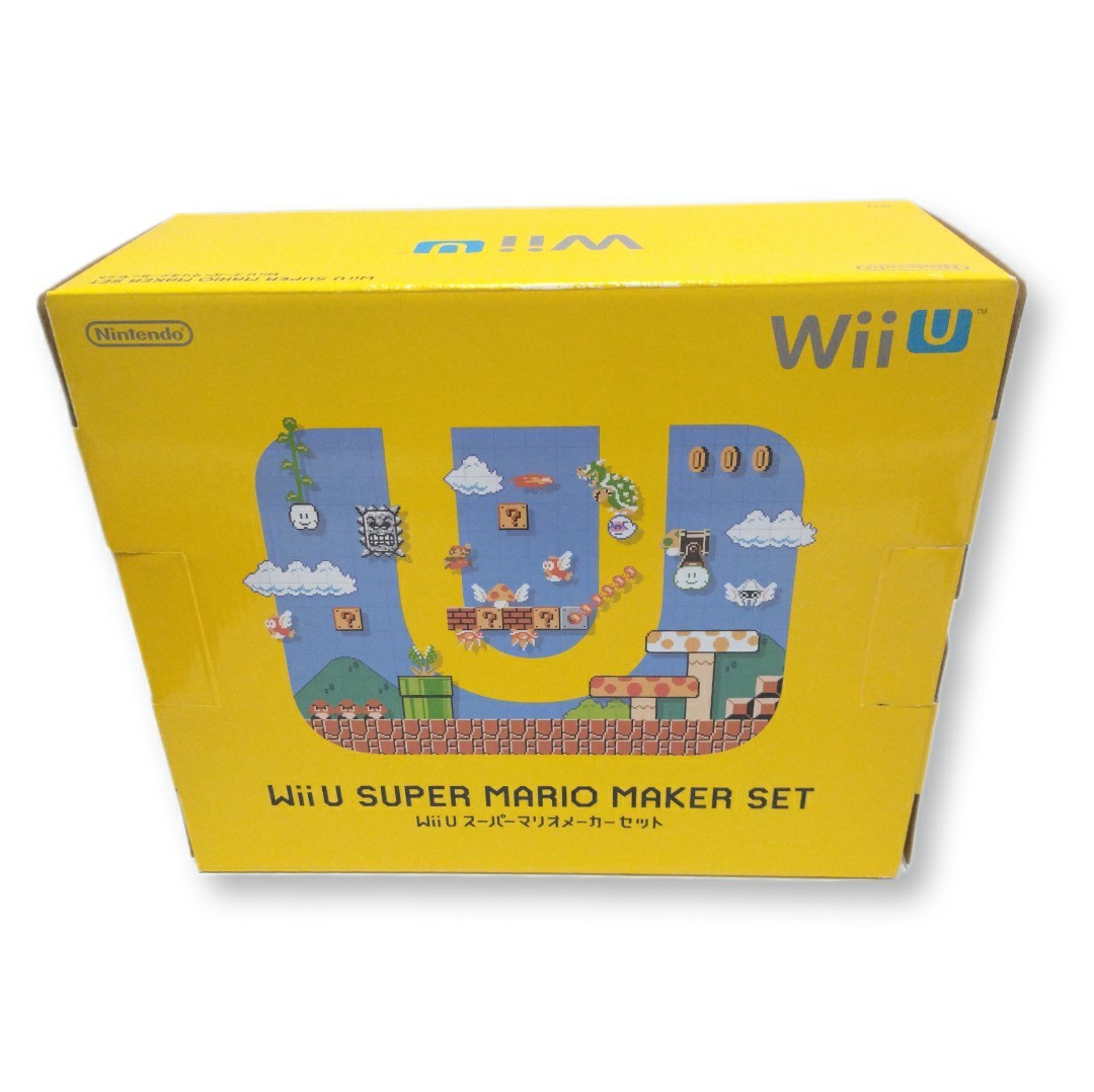 【未使用品】WiiU スーパーマリオメーカー セット Nintendo 任天堂_画像3