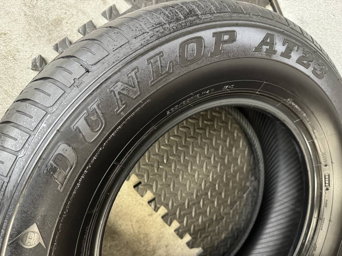 ダンロップ グラントレック AT23 265/65R18 製造年2021 中古４本セット ランクル300 プラドの画像2