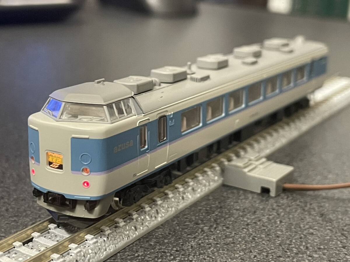 鉄道模型ＮゲージKATO10-426/10-427　189系ニューあずさカラー7両基本/4両増結セット_画像7