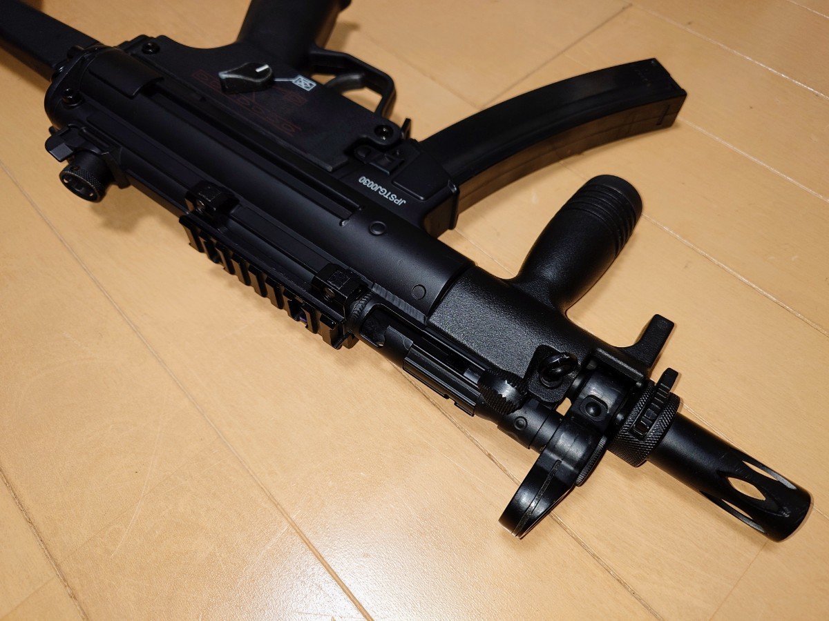 CYMA MP5K PDW マルイメカボックス プチハイサイクル フルメタル アルミフレーム カスタム 東京マルイ 電動ガン_画像3