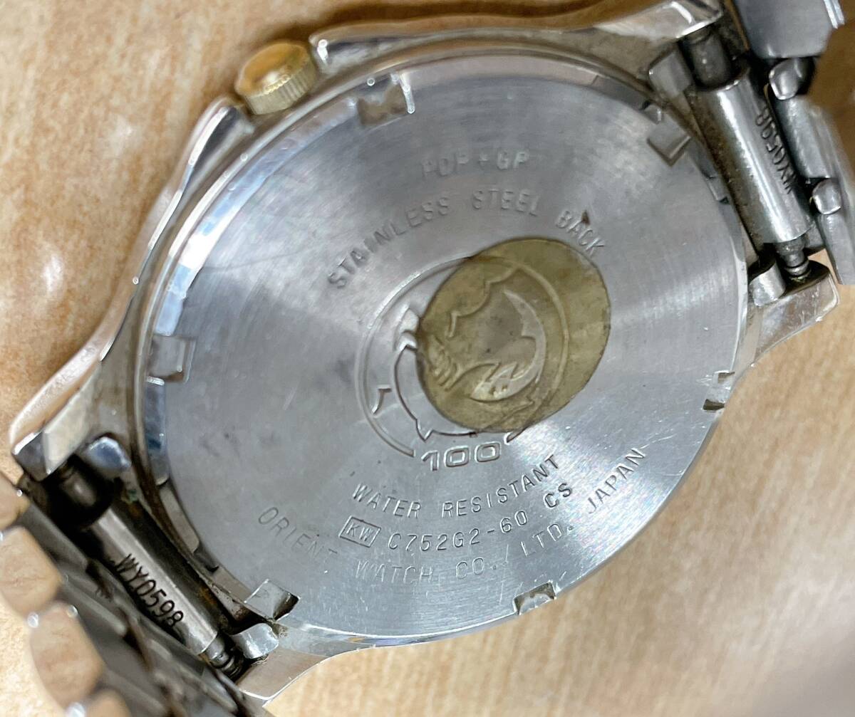 【ORIENT オリエント CYGNUS シグナス SWIMMER 腕時計】C752G2-60/メンズ/T512-134の画像4