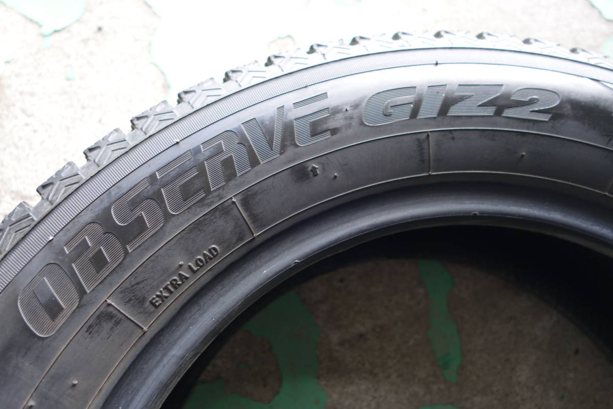 イボ付ほぼ新品 2021年製 スタットレス 185/65R15 TOYO OQSERVE GIZ2４本 B103_画像7