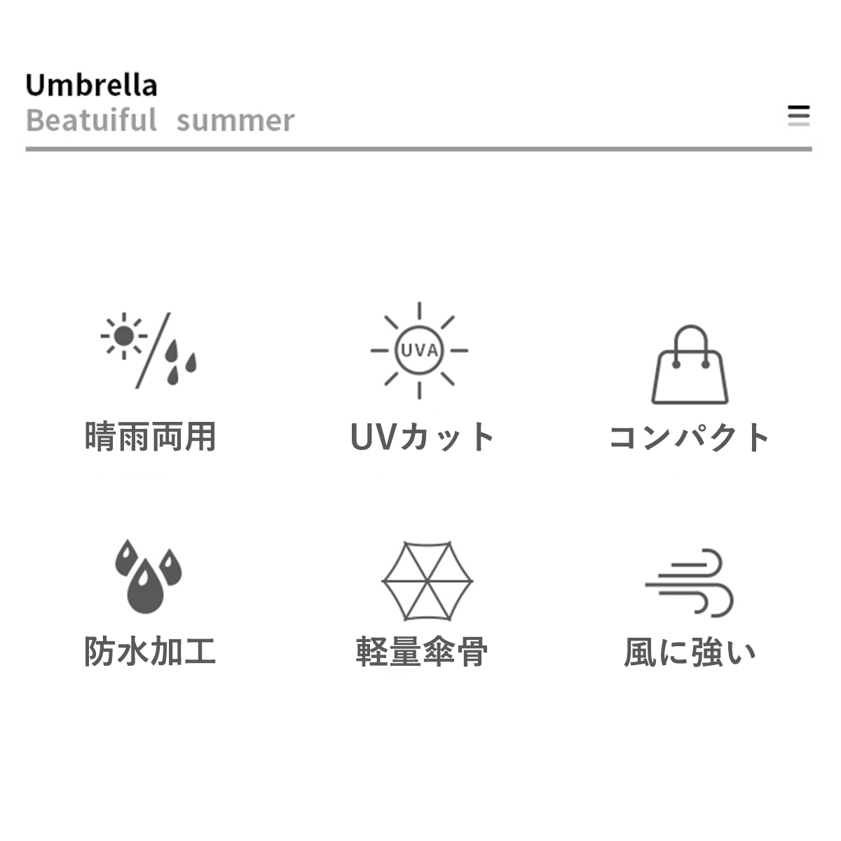 折りたたみ傘 黒 ブラック 10本 まとめて カバー付き 軽量レディース メンズ 子供 晴雨兼用 自動開閉 かさ 風に強い 防水 ワンタッチ_画像3