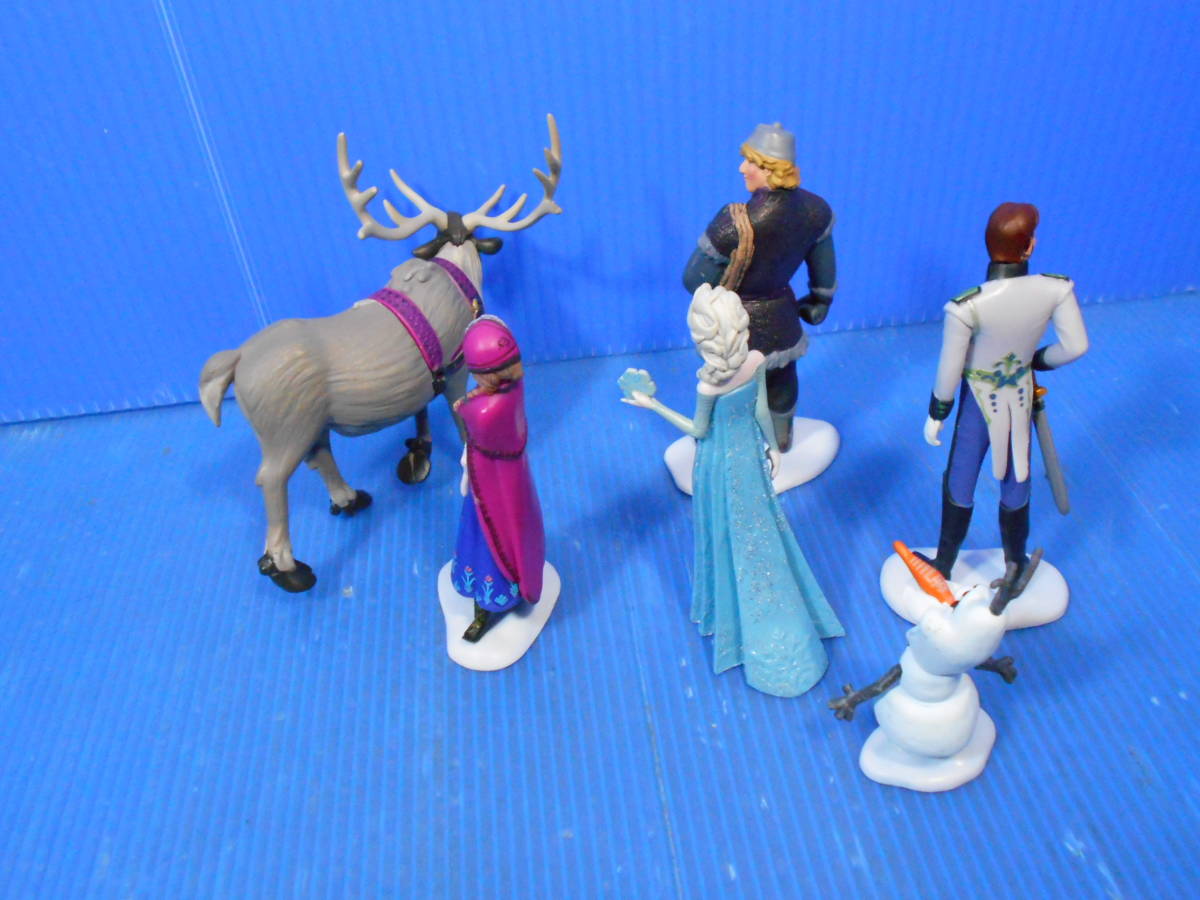 ★アナと雪の女王/ディズニーフィギュア 【Frozen Figurine Set】(アナ/エルサ/クリストフ/ハンス/スヴェン/オラフ)の画像3