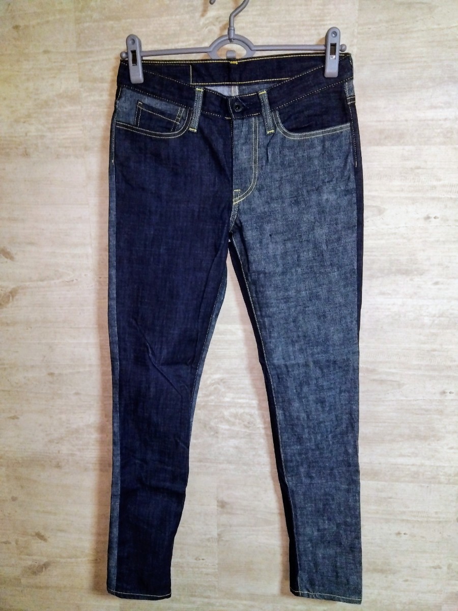 KAPITAL MOTTAINAI DENIM 再構築 デニムパンツ W28 キャピタル モッタイナイデニム ジーンズ スキニー KOUNTRY_画像1