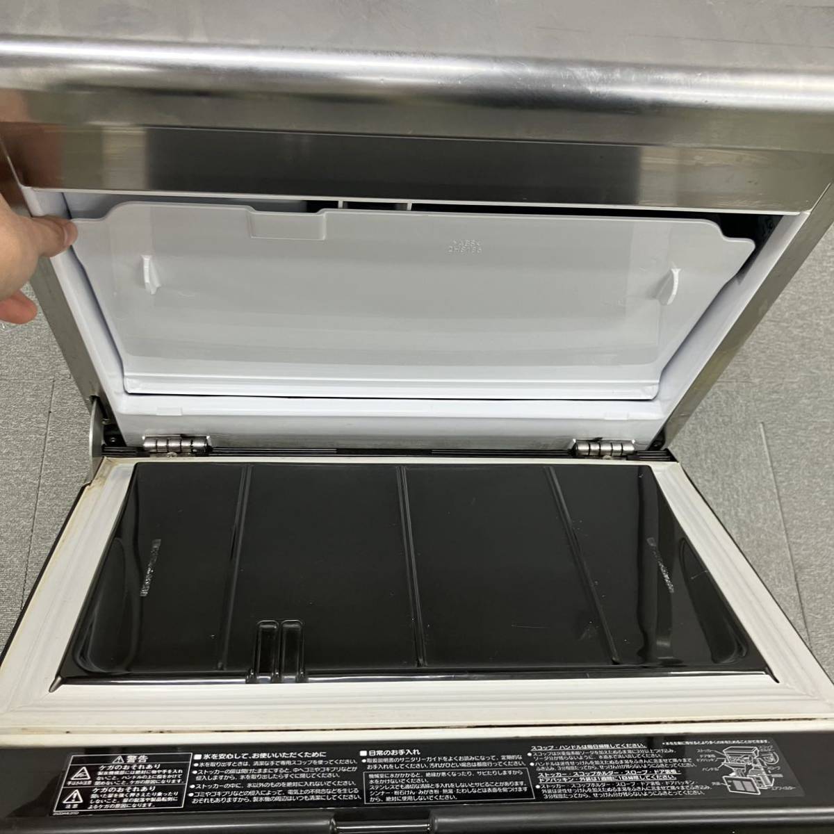 ●【売り切り】HOSHIZAKIホシザキ ホシザキキューブアイスメーカー 全自動製氷機 IM-35M-1厨房機器 業務用 現状品_画像5