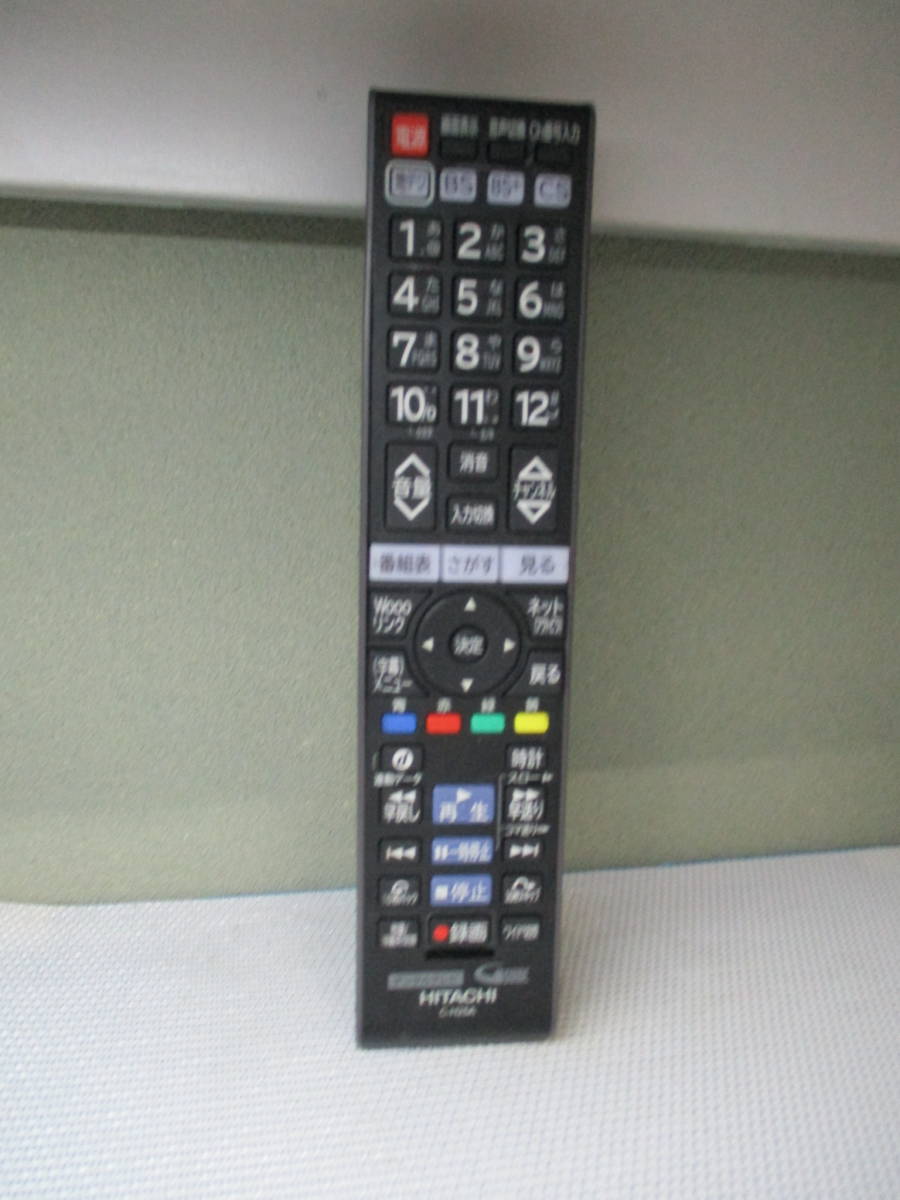 日立部品：リモコン(C-H25A)/L32-G2-031液晶テレビ用_画像1