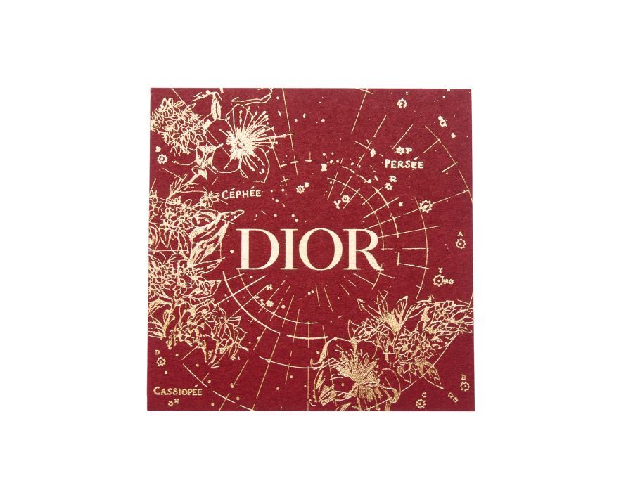 ディオール DIOR ムエット メッセージカード 3枚組 香水 ジャドール ミスディオール 2023 ブルーミングニューイヤー【Used 開封品】_画像5