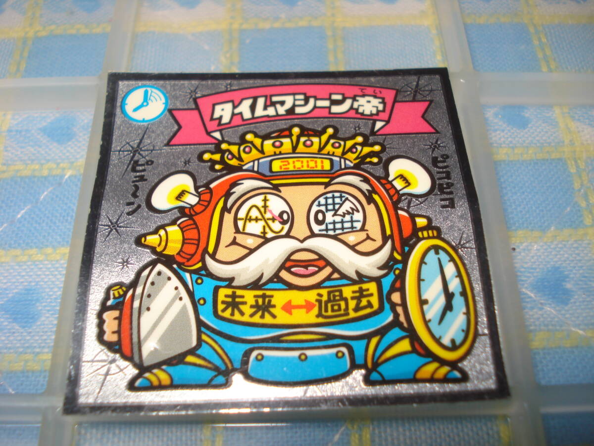 「タイムマシーン帝」旧ビックリマンシール 第4弾 タイムマシーン帝 37-天 チョコ アイス ヘッド 天使 お守り 次代 お助け 悪魔 懸賞_画像1