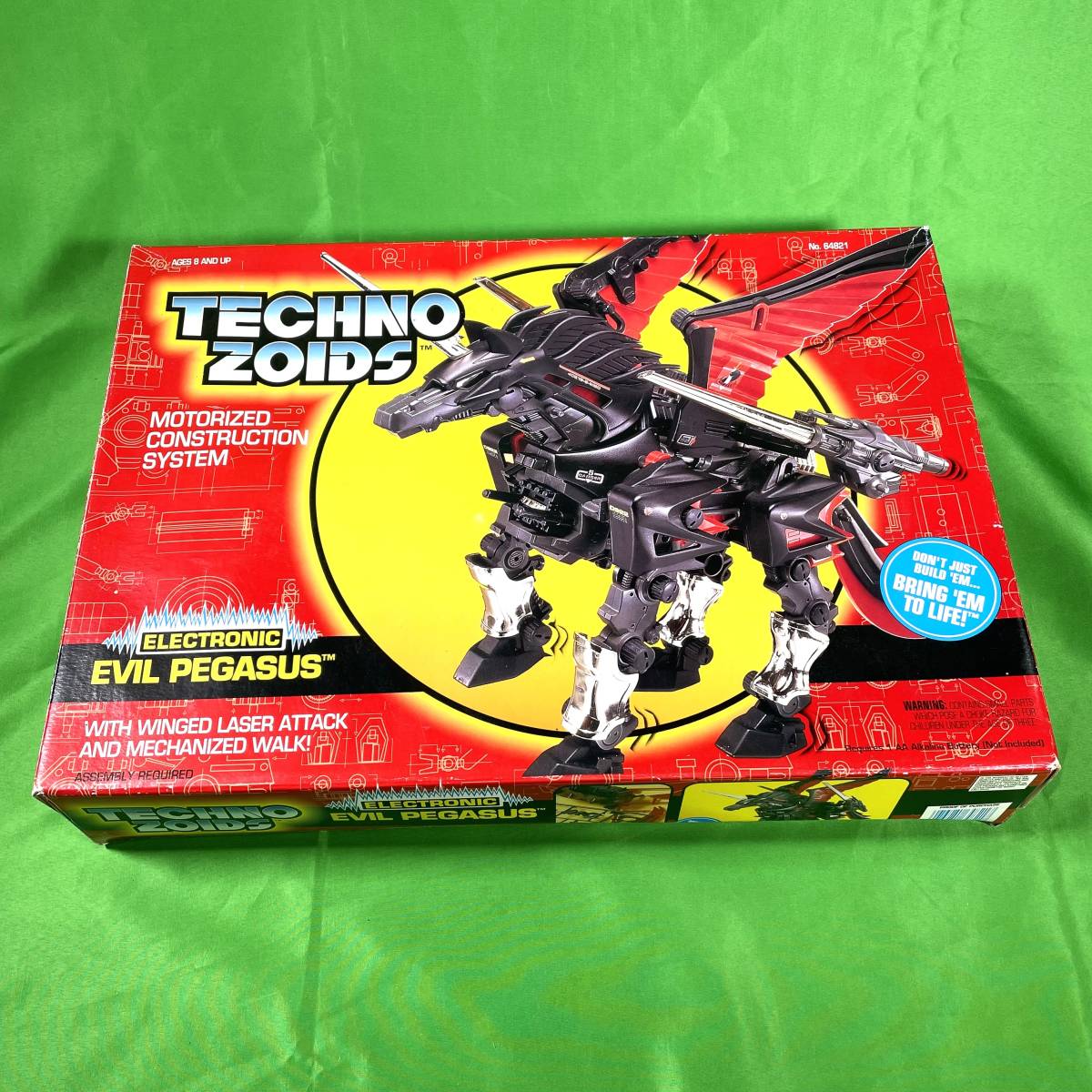 ★希少★未使用 テクノゾイド イービル ペガサス TECHNO ZOIDS EVIL PEGASUS 未作成 日本未発売 絶版 送料無料！_画像1