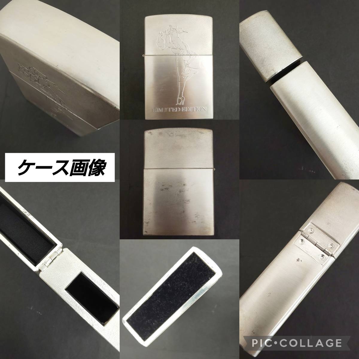 △タ　ZIPPO/ジッポー ライター Wind proof Beauty リミテッドエディションケース付△_画像9