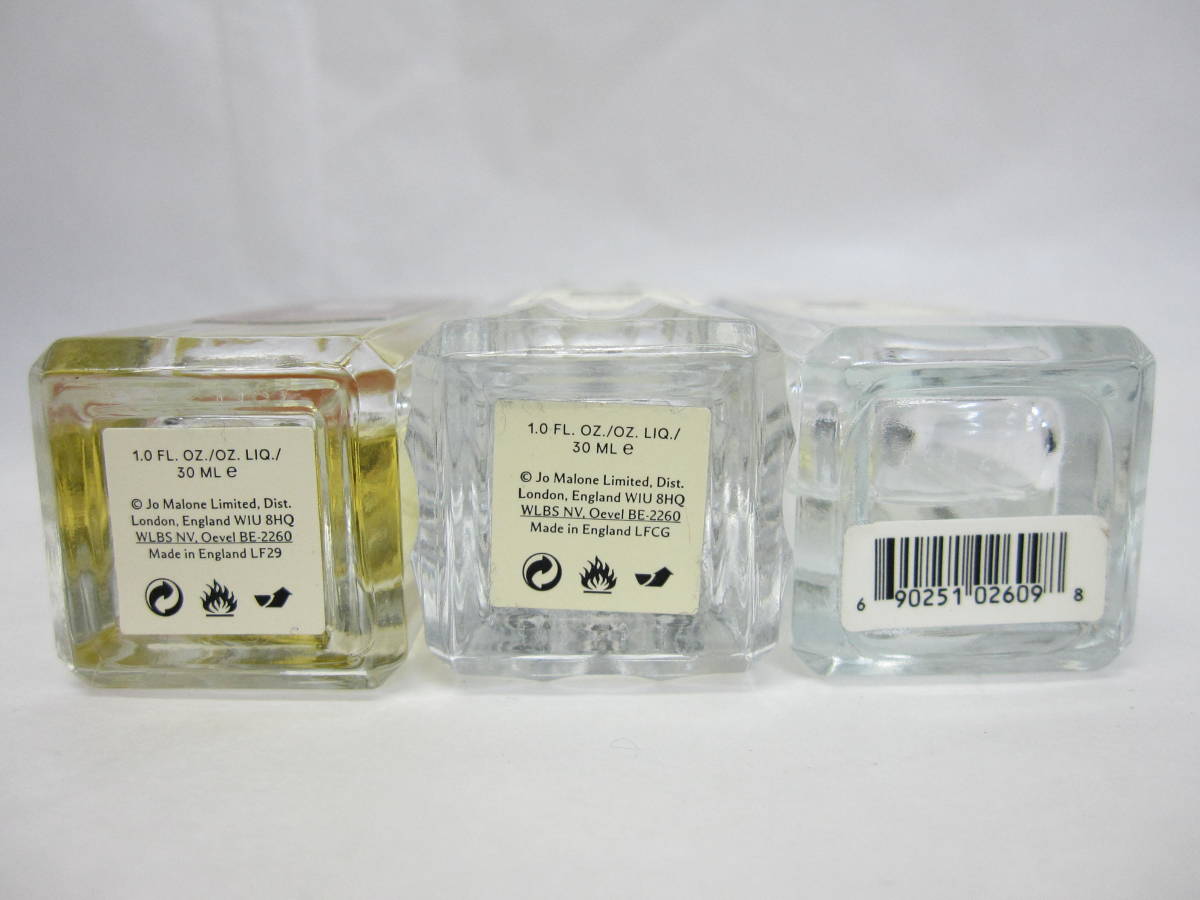 ☆JO MALONE/ジョーマローン「オレンジビター・イングリッシュ ベアー＆フリーシア・ブラックベリー＆ベイ」30ml 香水、コロン 3本セット☆_画像6