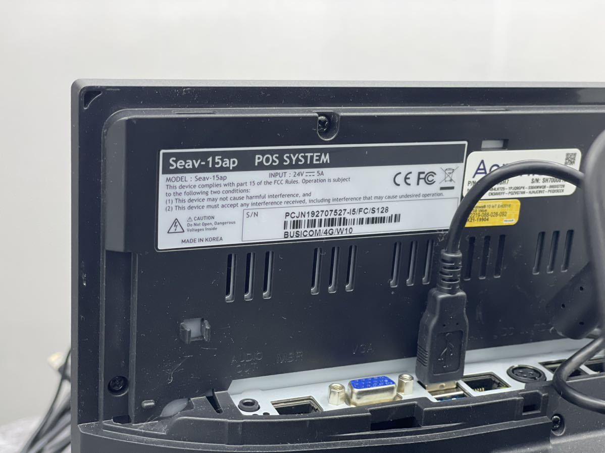 BUSICOM Seav-15ap POS SYSTEM タッチパネル レシートプリンター BUSICOM Seav-15ap POS SYSTEM タッチパネル レシートプリンター