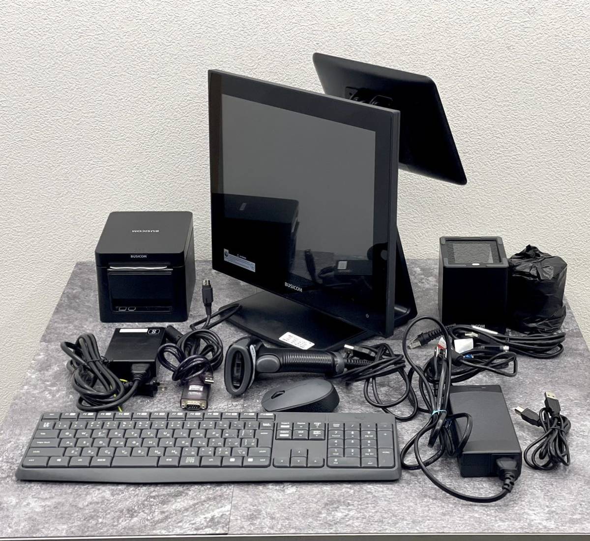 BUSICOM Seav-15ap POS SYSTEM タッチパネル レシートプリンター BUSICOM Seav-15ap POS SYSTEM タッチパネル レシートプリンター