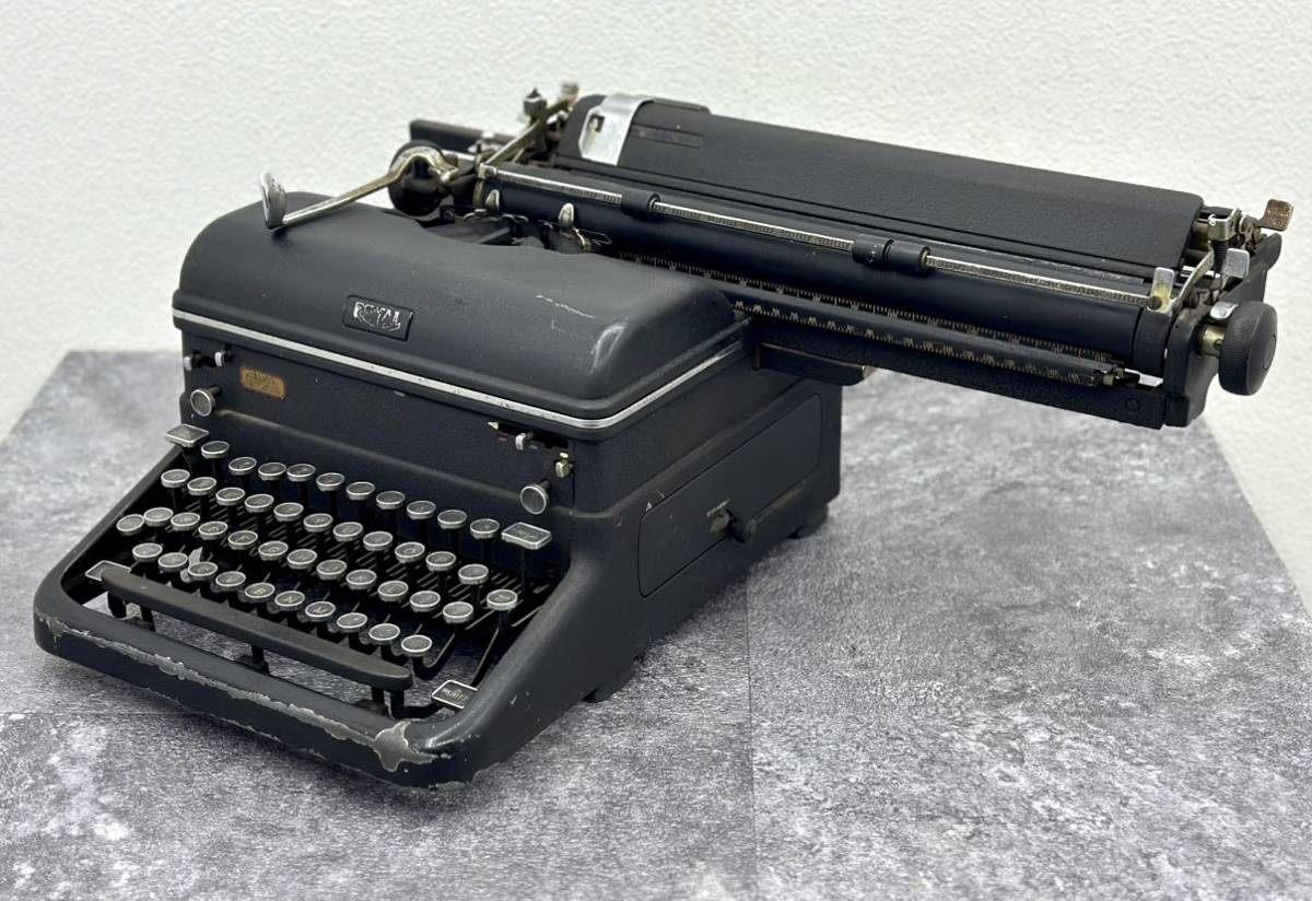  работоспособность не проверялась #ROYAL Royal пишущая машинка New York America Vintage античный retro # Hyogo префектура Himeji город из 24-268