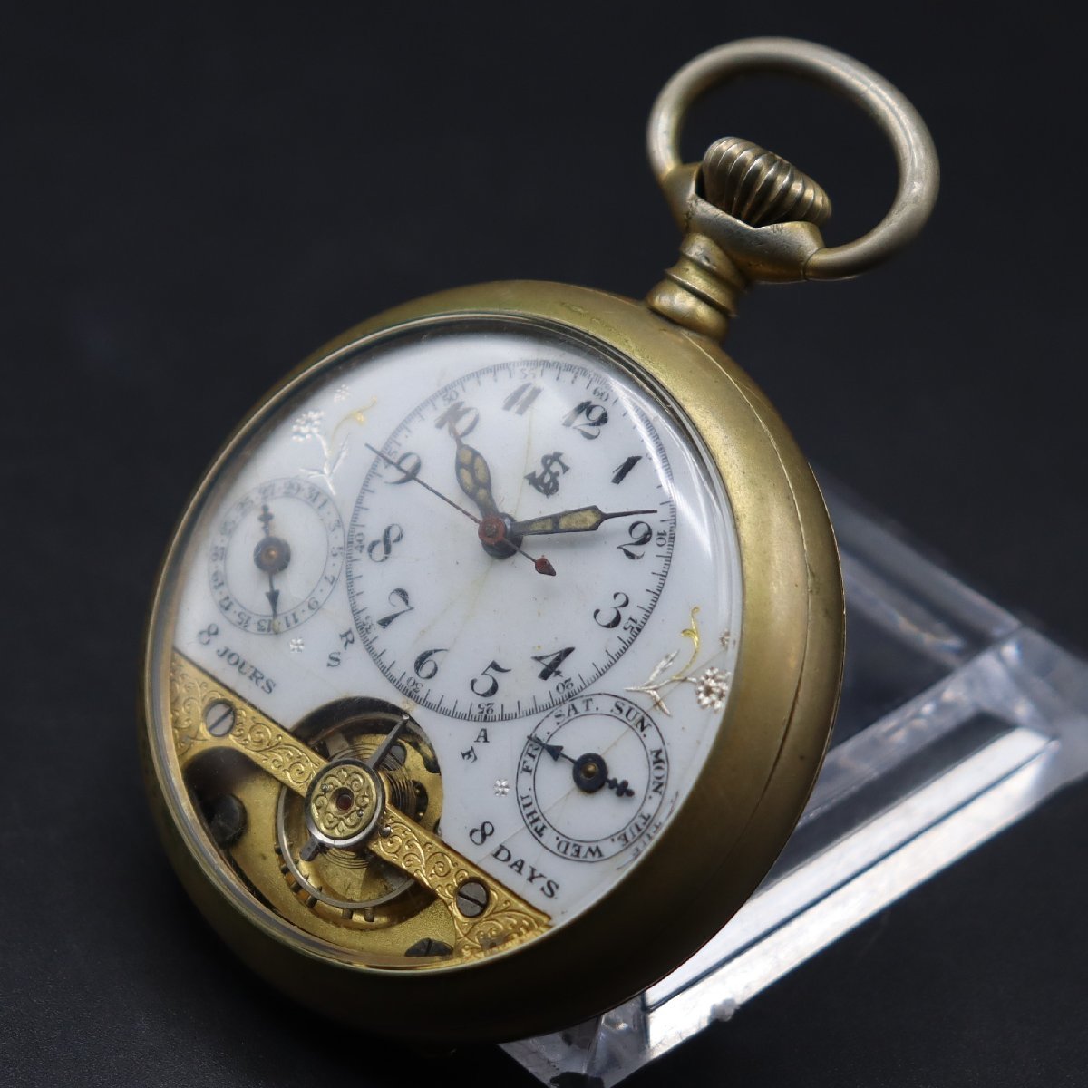 Yahoo!オークション - ヘブドマス Hebdomas 懐中時計 8JOURS Yahoo!オークション - ヘブドマス Hebdomas 懐中時計 8JOURS