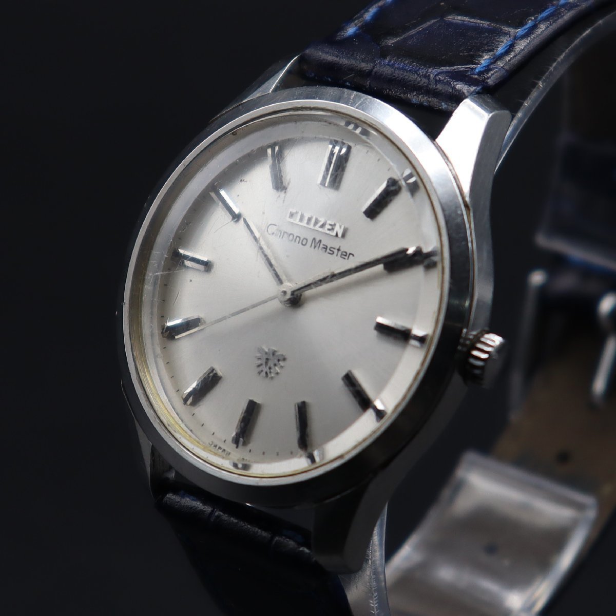 CITIZEN Chorono Master シチズン クロノマスター H0053002-Y 手巻き 鷲メダリオン 1967年頃 新品ベルト アンティーク メンズ腕時計_画像1