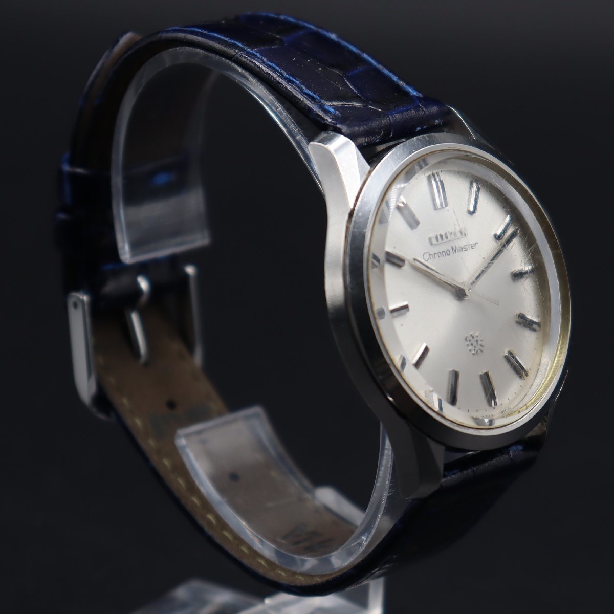 CITIZEN Chorono Master シチズン クロノマスター H0053002-Y 手巻き 鷲メダリオン 1967年頃 新品ベルト アンティーク メンズ腕時計_画像4