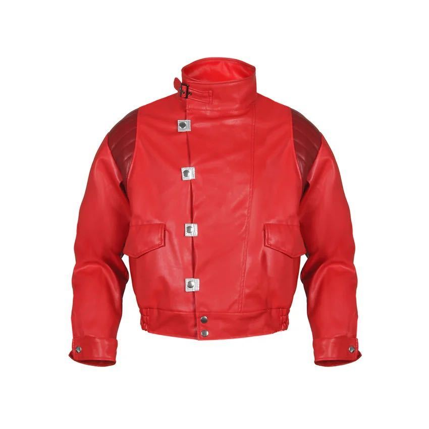 AKIRA アキラ 金田モデル レザージャケット L 新品 赤 レザー AKIRA アキラ 金田モデル レザージャケット L 新品 赤 レザー