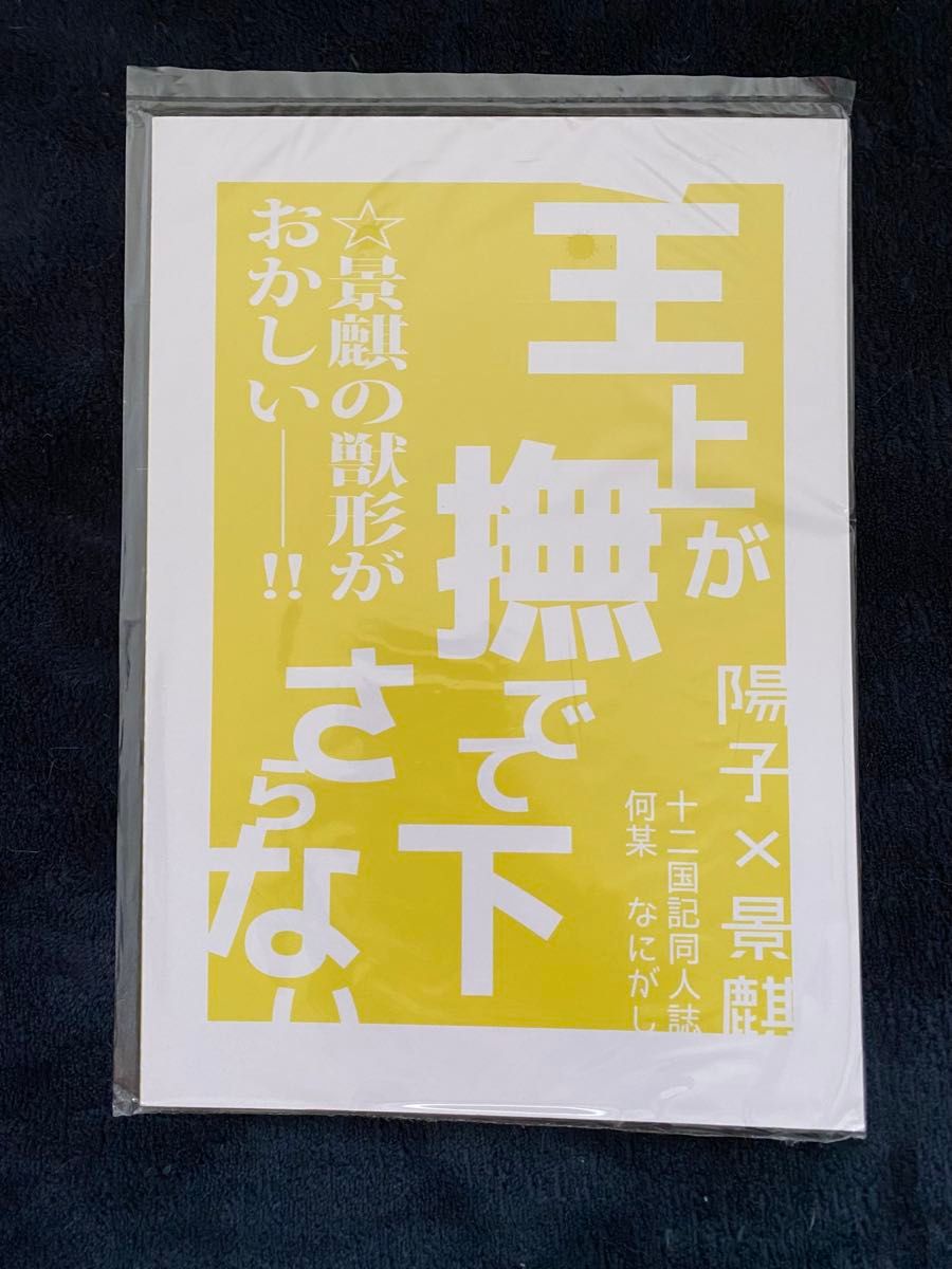 主上が撫でて下さらない （十二国記 同人誌）