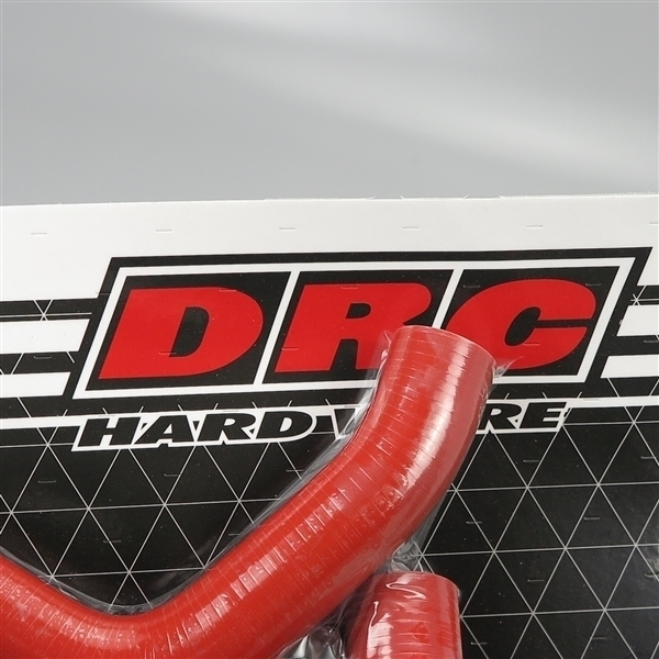 *GSX1300R Hayabusa /\'08-\'19 DRC Street silicon radiator hose red exhibition goods (D47-07-553)