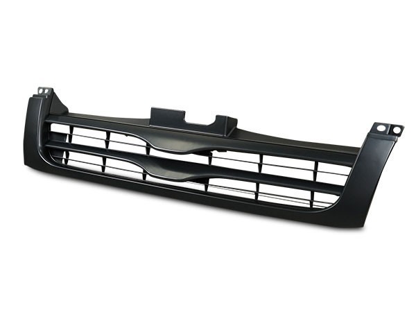 ハイエース レジアスエース 200系 1型 2型 標準ボディ用 純正オプションタイプ マットブラックグリル H16～H22.6_画像3