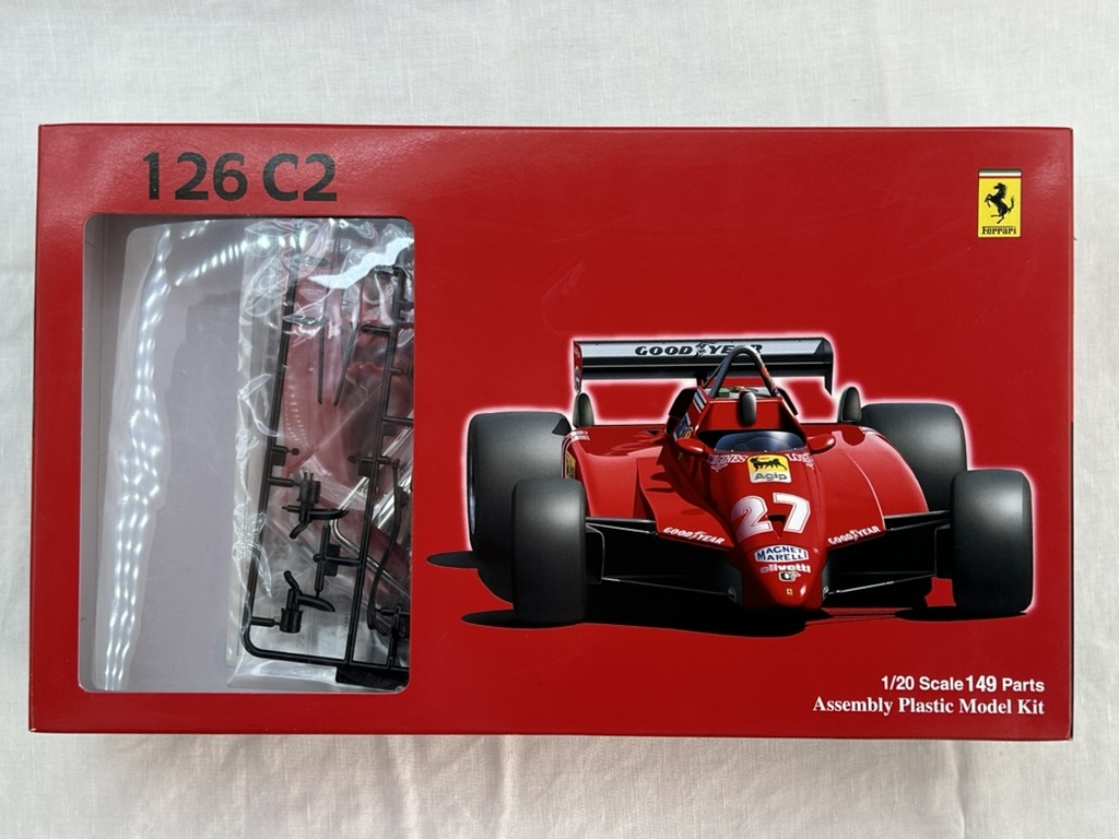 FUJIMI 1/20 GPシリーズ No.1【フェラーリ126C2 1982年サンマリノ／Ferrari】_画像1