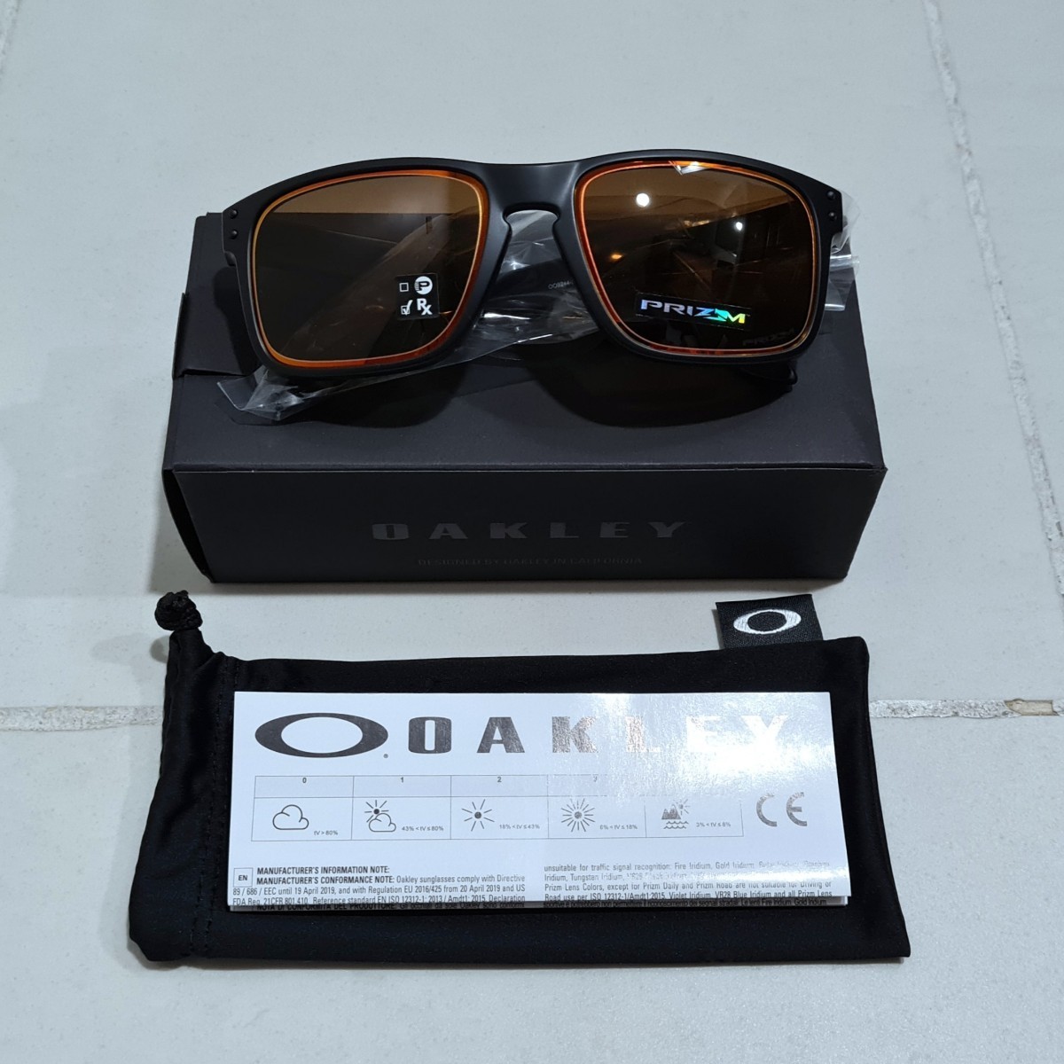 正規品 新品 OAKLEY HOLBROOK オークリー ホルブルック PRIZM BRONZE プリズム ブロンズ FIRE AND ICE COLLECTION サングラス OO9102-G855