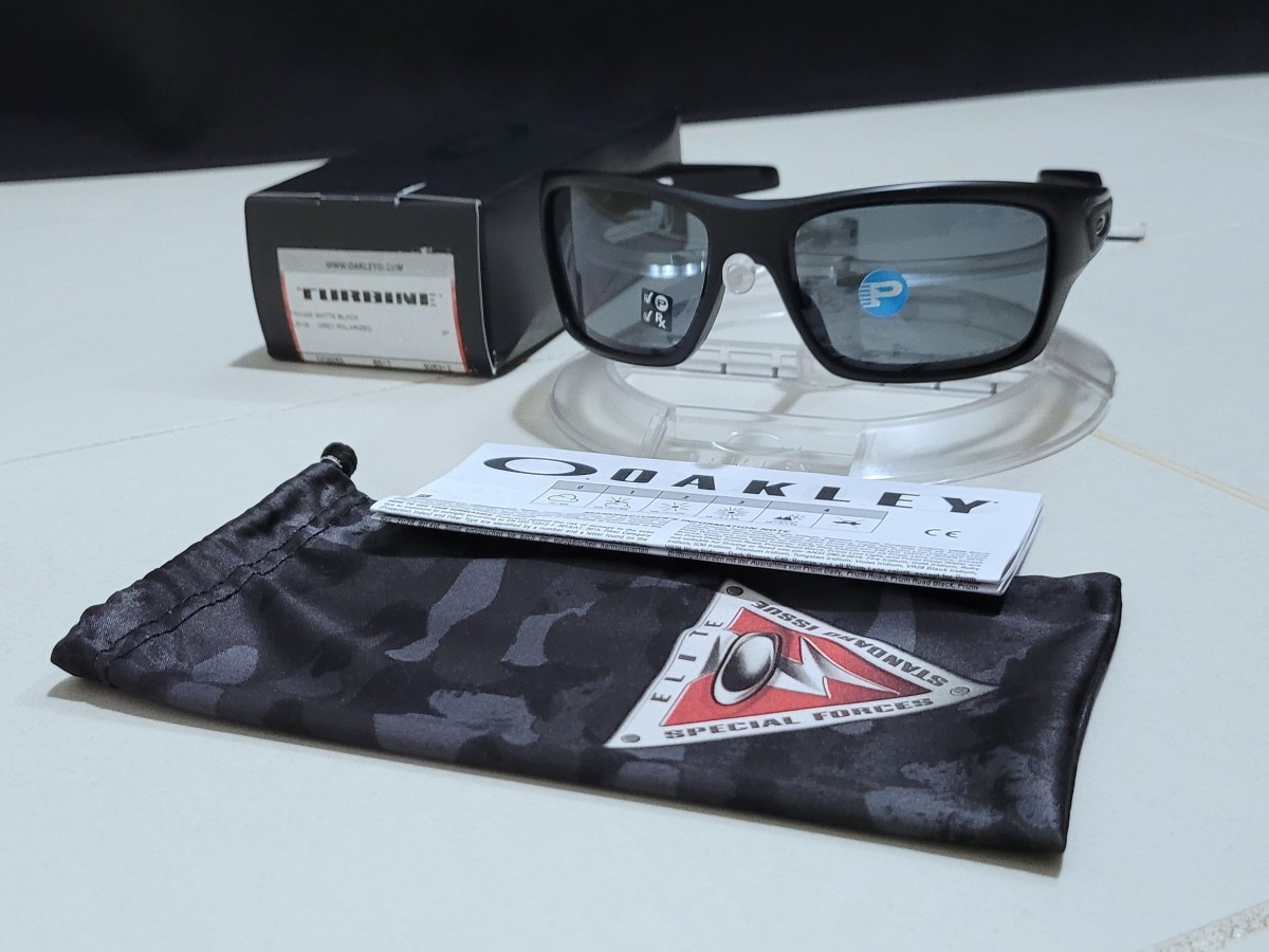 正規品 新品 偏光 OAKLEY TURBINE オークリー タービン STANDARD ISSUE POLARIZED グレー ポラライズド アメリカ軍 政府 限定 サングラス