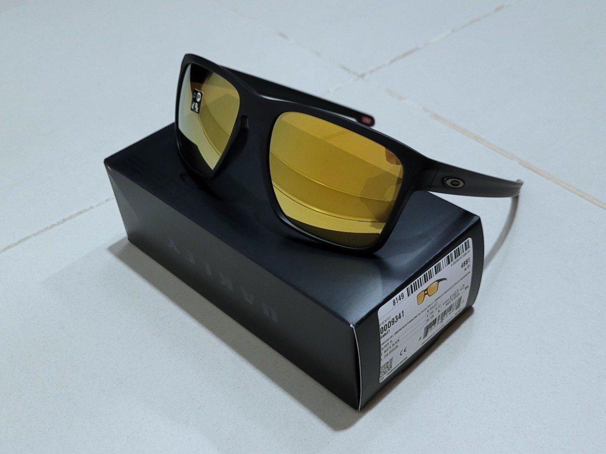 正規品 新品 偏光レンズ付き OAKLEY SLIVER XL オークリー スリバー エックスエル 24K IRIDIUN POLARIZED ポラライズド サングラス_画像3