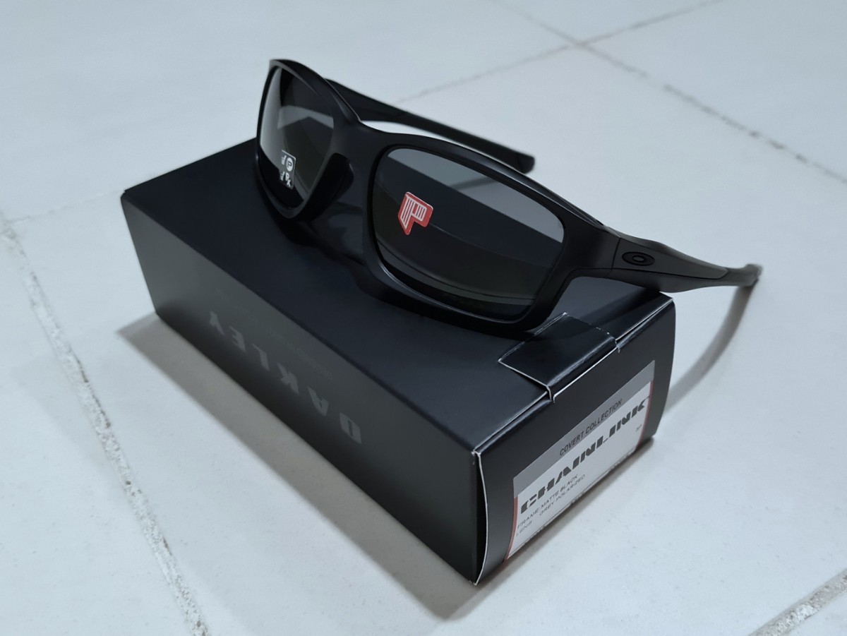 正規品 新品 未使用 偏光レンズ OAKLEY CHAINLINK オークリー チェーンリンク GREY POLARIZED グレー ポラライズド サングラス OO9247-1557