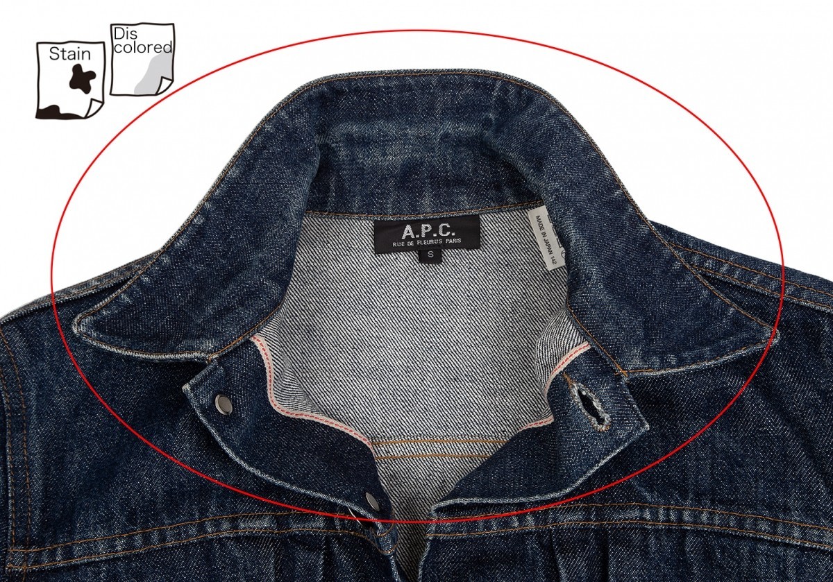  A.P.C. A.P.C. Denim jacket indigo S