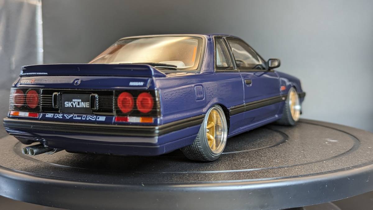 1/18 京商 samurai 日産スカイライン GTS-R (R31) Nissan Skyline GTS-R カスタム ワタナベの画像7