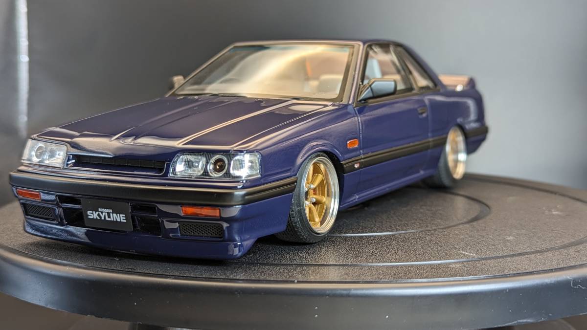 1/18 京商 samurai 日産スカイライン GTS-R (R31) Nissan Skyline GTS-R カスタム ワタナベの画像3