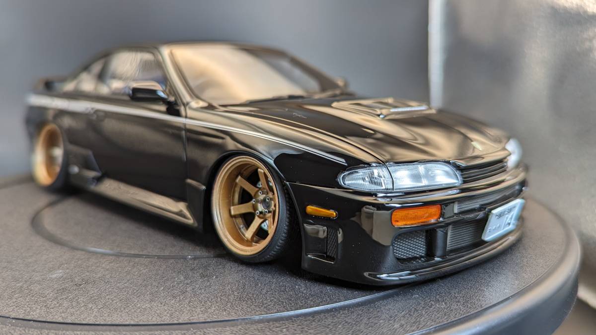 OTTO 1/18 日産 シルビア ニスモ 270R S14 ブラック 1994 OTM847 カスタム NISMO 京商 オットーモービル _画像1