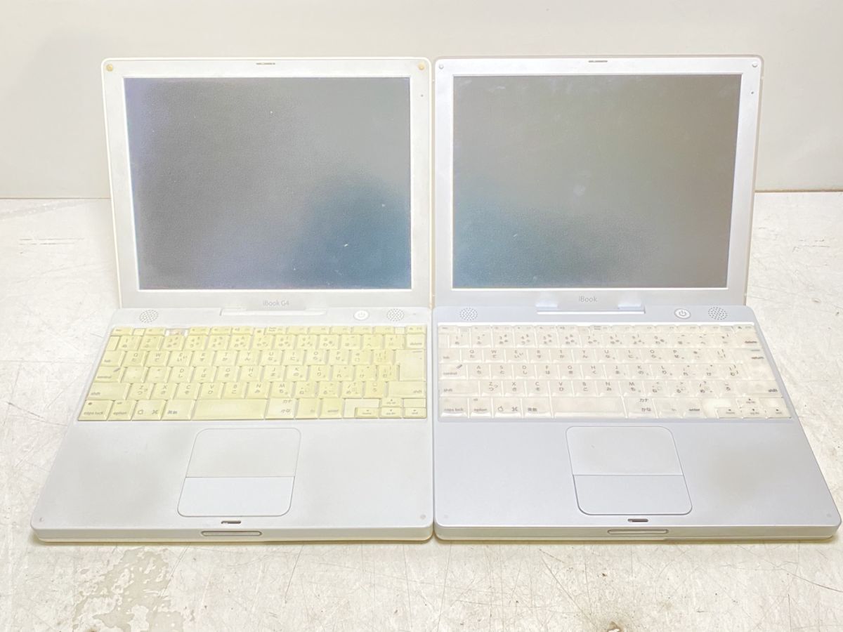 【中古】【動作未チェック・ジャンク】Apple/アップル ノートパソコン iBook 2台まとめて【2424020008590】_画像1