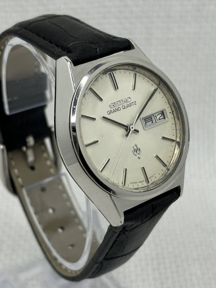 SEIKO セイコー GRAND QUARTZ グランドクオーツ 4843-8110 クォーツ稼動品_画像3