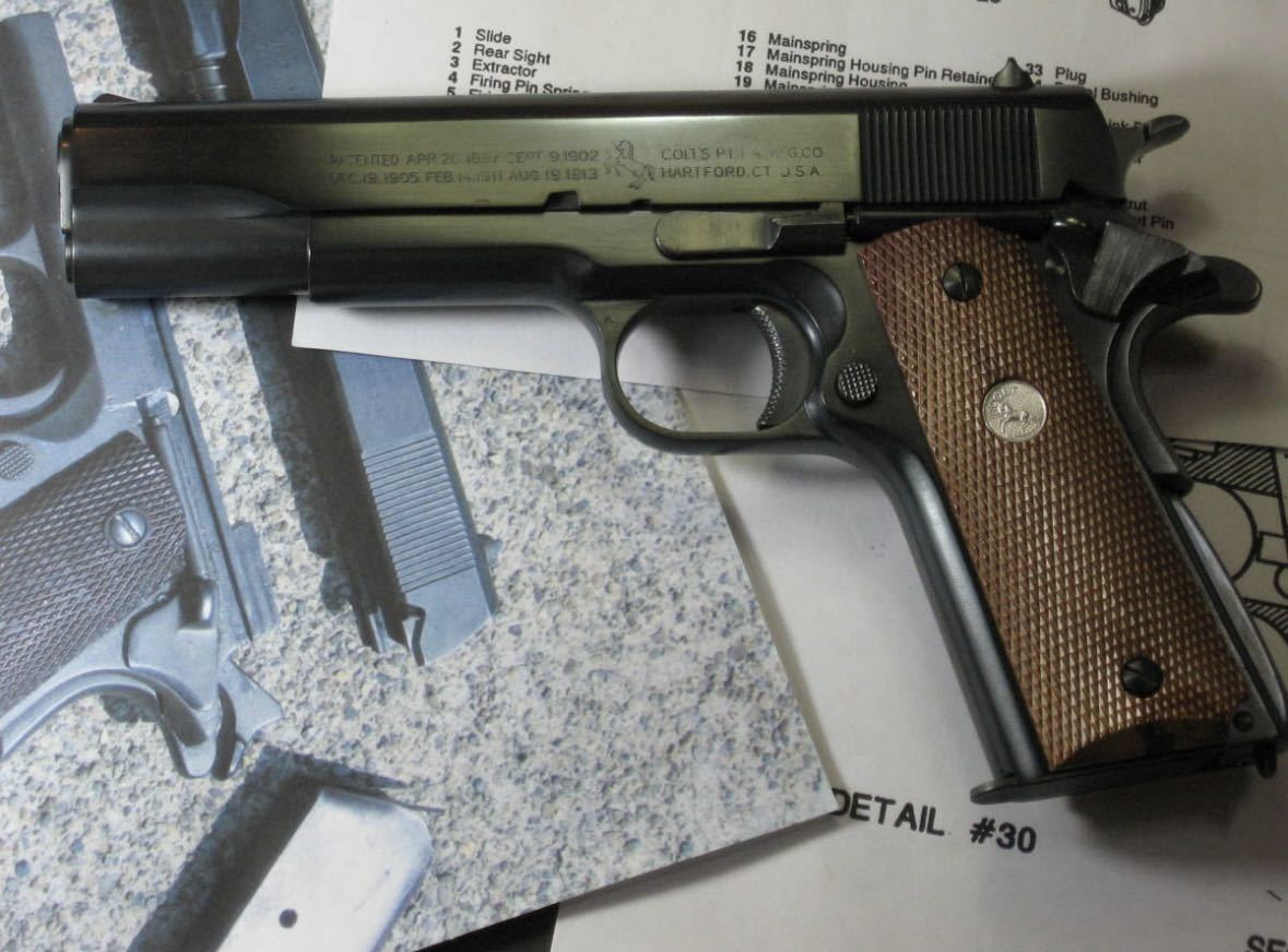 【ブルーイング】 マルシン コルト M1911A1（ダミーカートモデル） モデルガン
