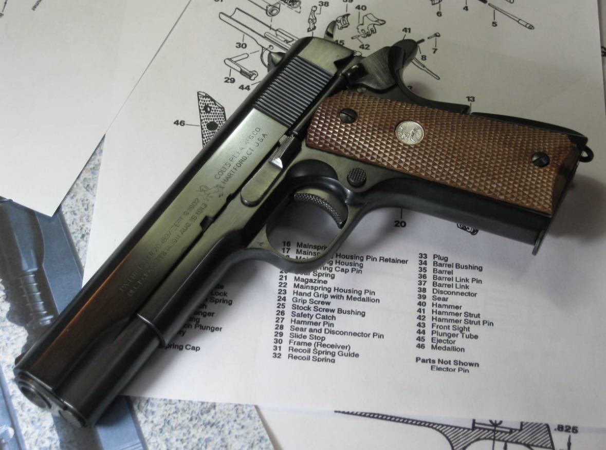 【ブルーイング】 マルシン コルト M1911A1（ダミーカートモデル） モデルガン_画像2