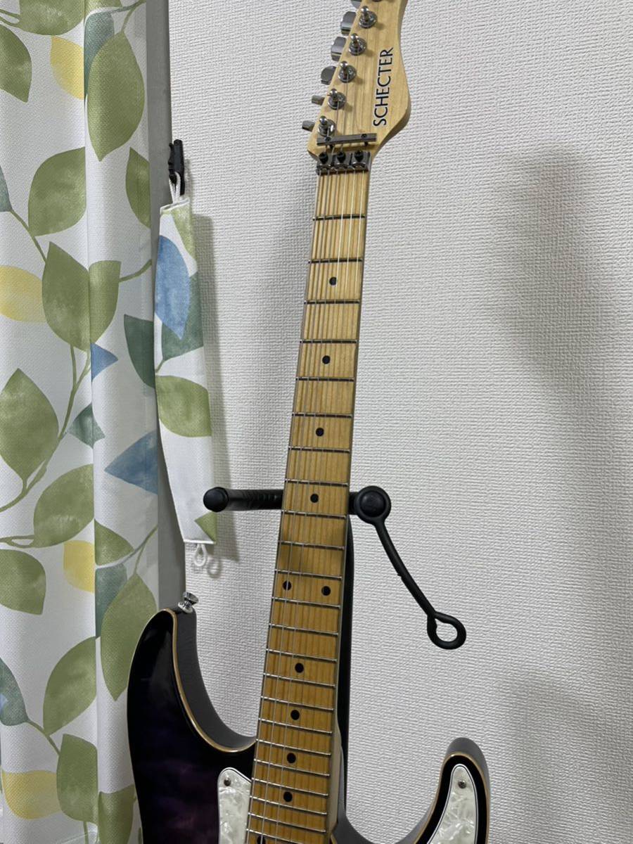 SCHECTER SD DX 24 AS シェクター ステンレスフレット EMG_画像3