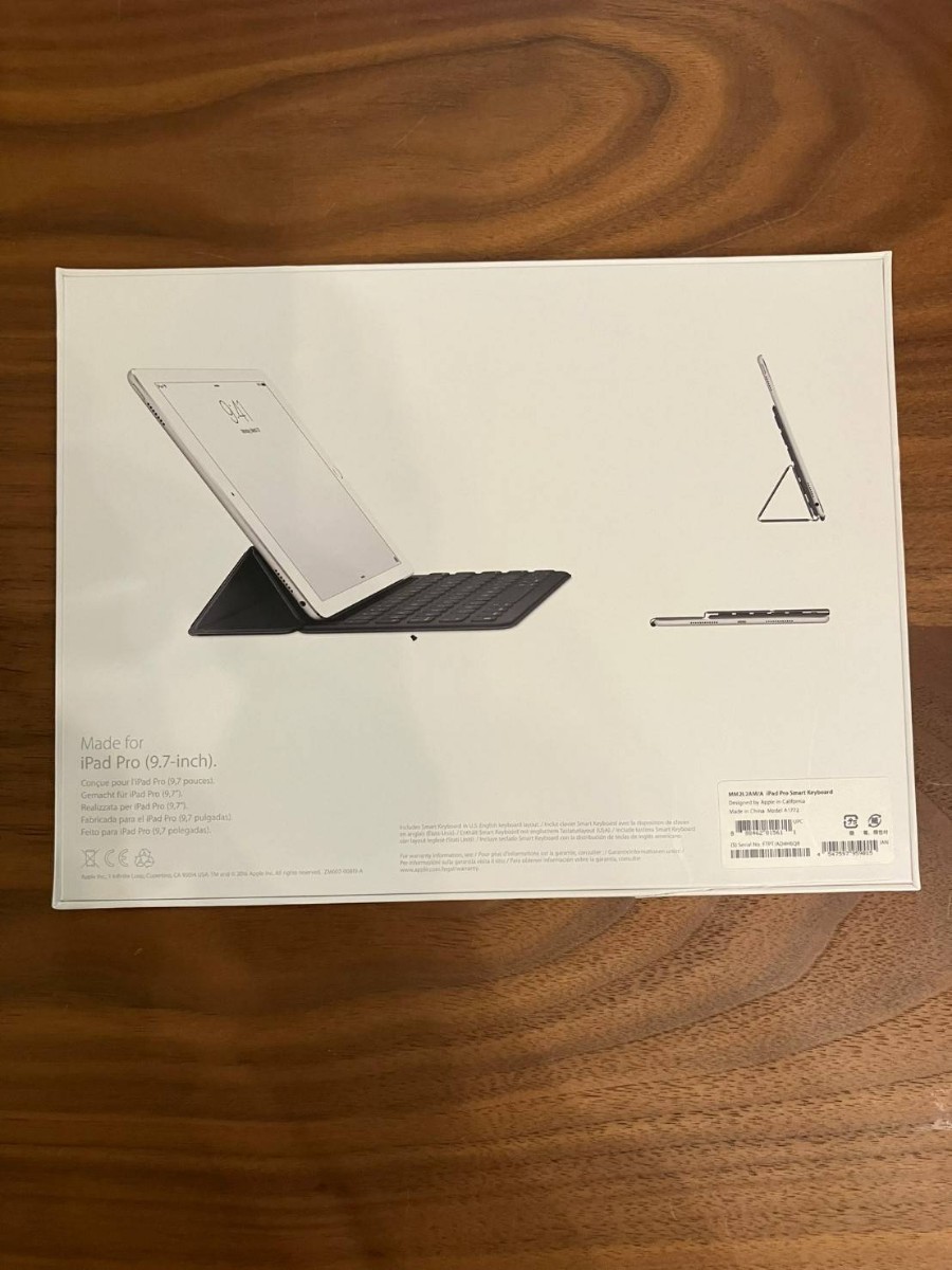 Apple iPad Pro Smart Keyboard A1772 MM2L2AM/A 純正品 9.7インチ 新品 スマートキーボード iPad アップル Apple_画像4