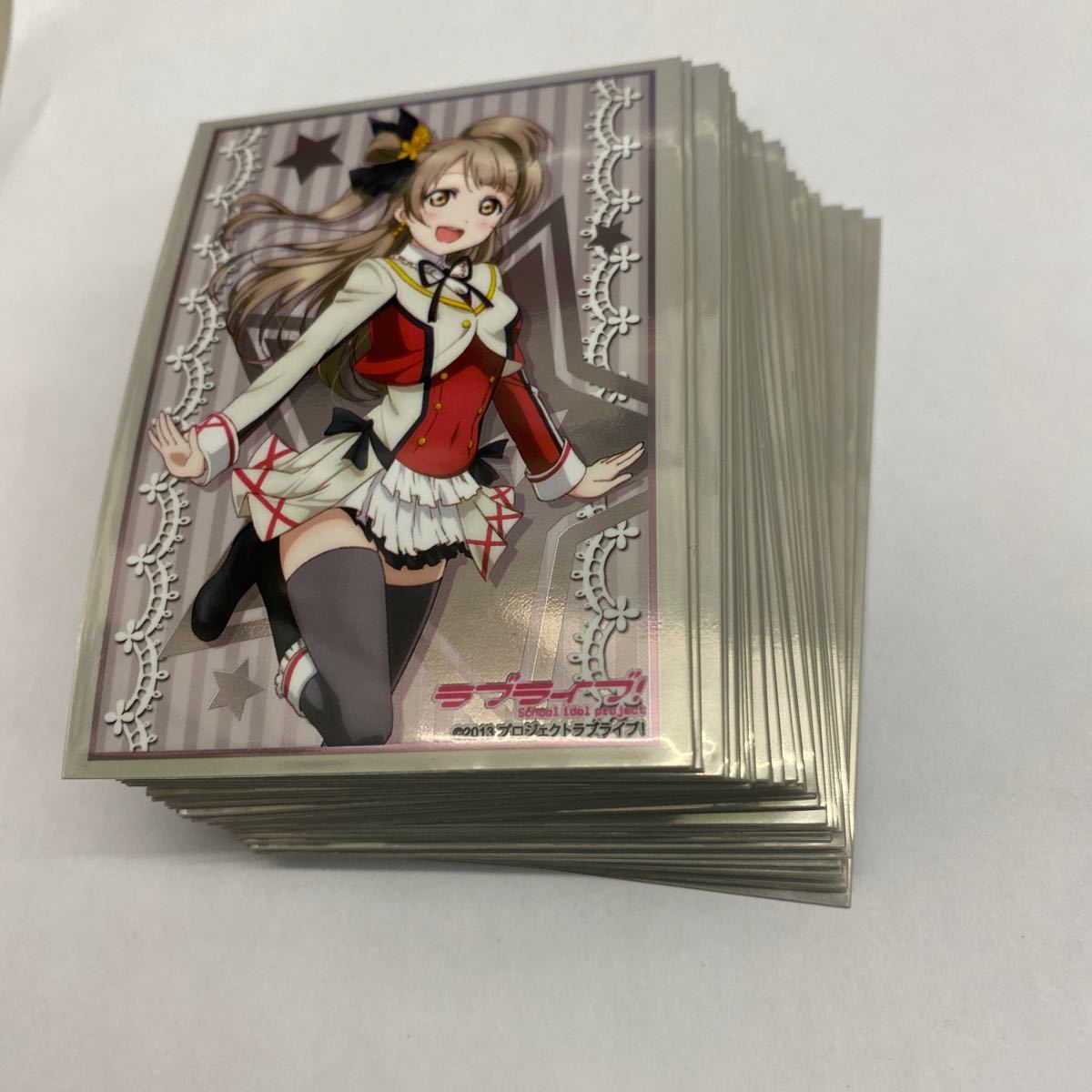 【中古】ラブライブ　南ことり　キャラクタースリーブ45枚セット、レギュラーサイズ、多少の使用感あり、管理No.2195_画像5