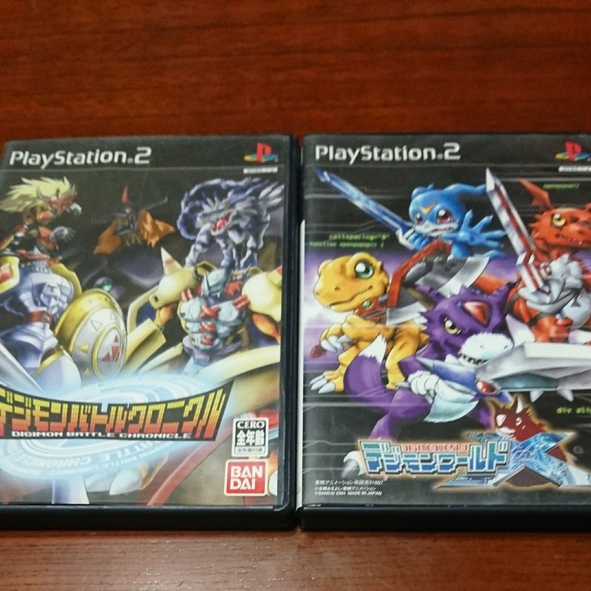 デジモンバトルクロニクル デジモンワールドX ps2 プレステ2 デジモンバトルクロニクル デジモンワールドX ps2 プレステ2