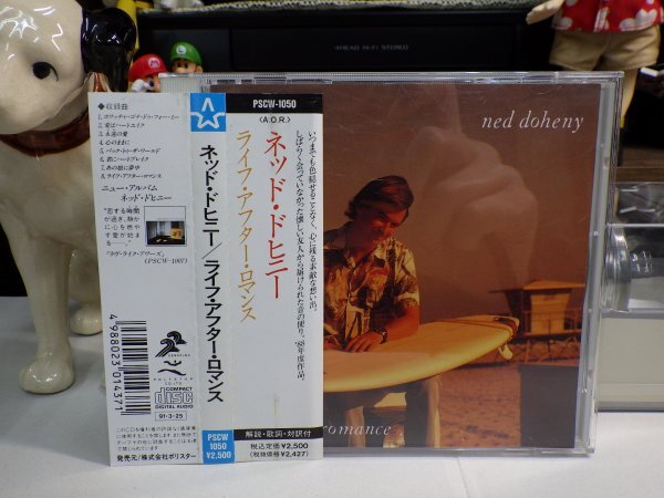 ()1｜無傷！★ CD / w/OBI / AOR / 廃盤 ★NED DOHENY（ネッド・ドヒニー）「ライフアフターロマンス」_画像1