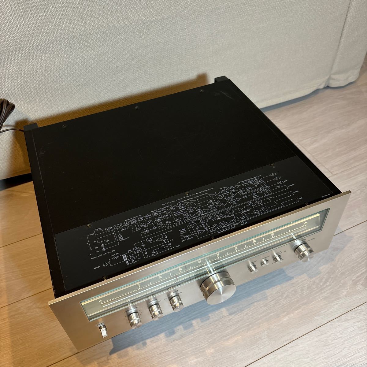 動作確認済み Trio トリオ KT-9700 FM専用チューナー 414221402の画像5