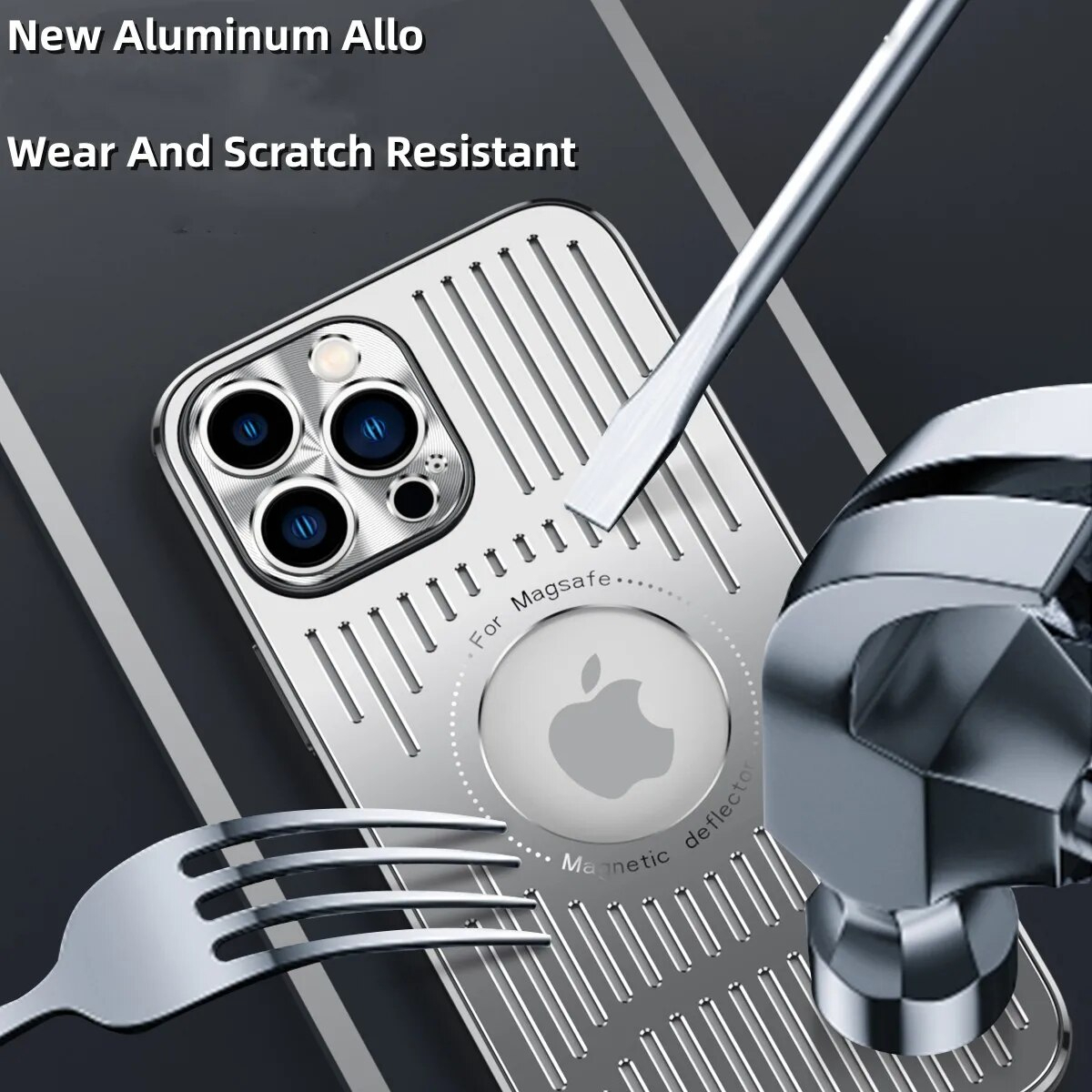 #1360# Apple iPhone 13 13 Pro 13 Pro Max ケース PC&アルミニウム素材 背面カバー アップル アイフォン ３色選択/一点の画像5