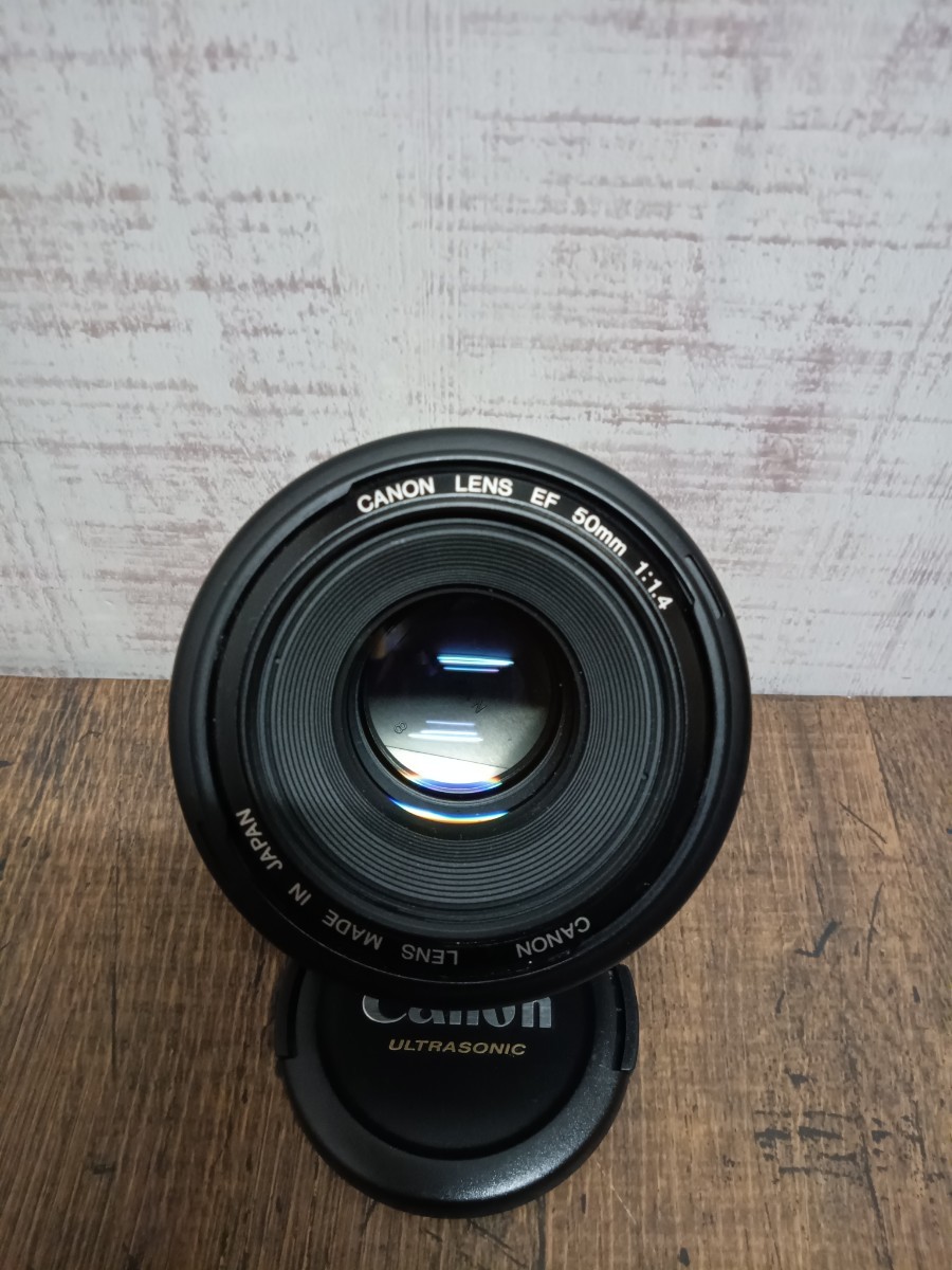 Canon　キャノン　EOS Kiss X2 DS126181 デジタル　一眼レフカメラ　LENS レンズ　EF 50mm 1:1.4 ジャンク_画像9