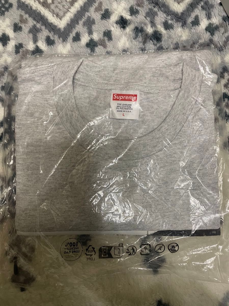 24SS Supreme Maradona Tee Ash Grey