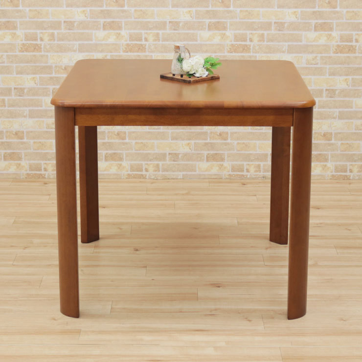  dining table construction goods wooden 80cm ell80-360-mbr middle Brown color /MBR dining table simple Family natural tree modern Northern Europe 2s-1k-179 yk