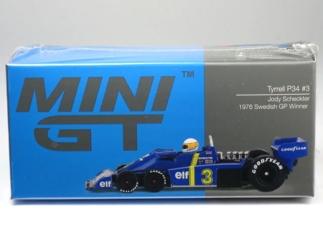 MINI GT 1/64 ティレル P34 No.3 スウェーデンGP 優勝車 1976 (Jody Scheckter) (MGT00583-L)_画像1